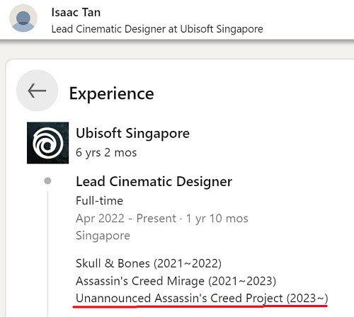 Співробітник Ubisoft Singapore побічно підтвердив розробку рімейку Assassin's Creed IV: Black Flag-2