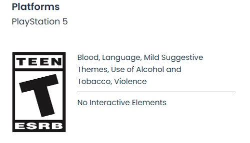 A little blood, cleavage and moderate violence: the ESRB rating agency reviewed Final Fantasy 7: Rebirth and gave the game a "T" rating (13+)-2