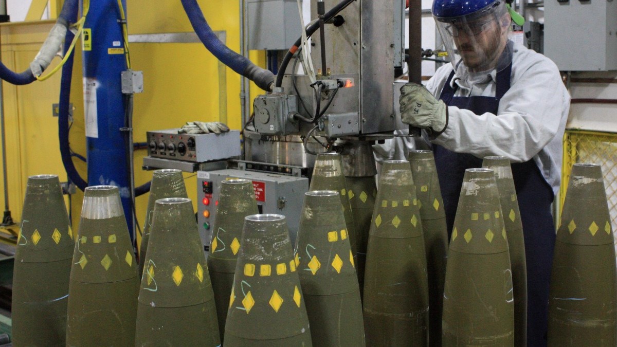 Army ammunition plant in Macalester