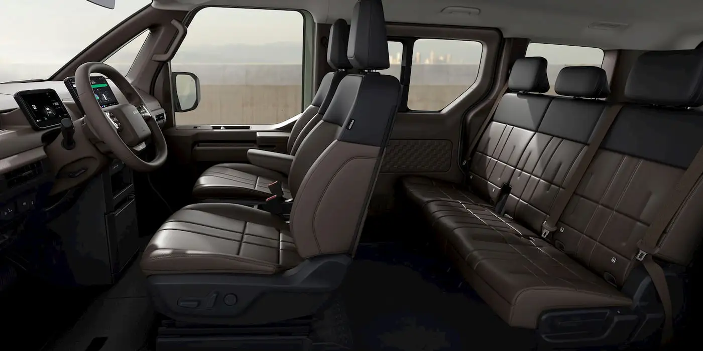 Interior of the Kia PV5 2