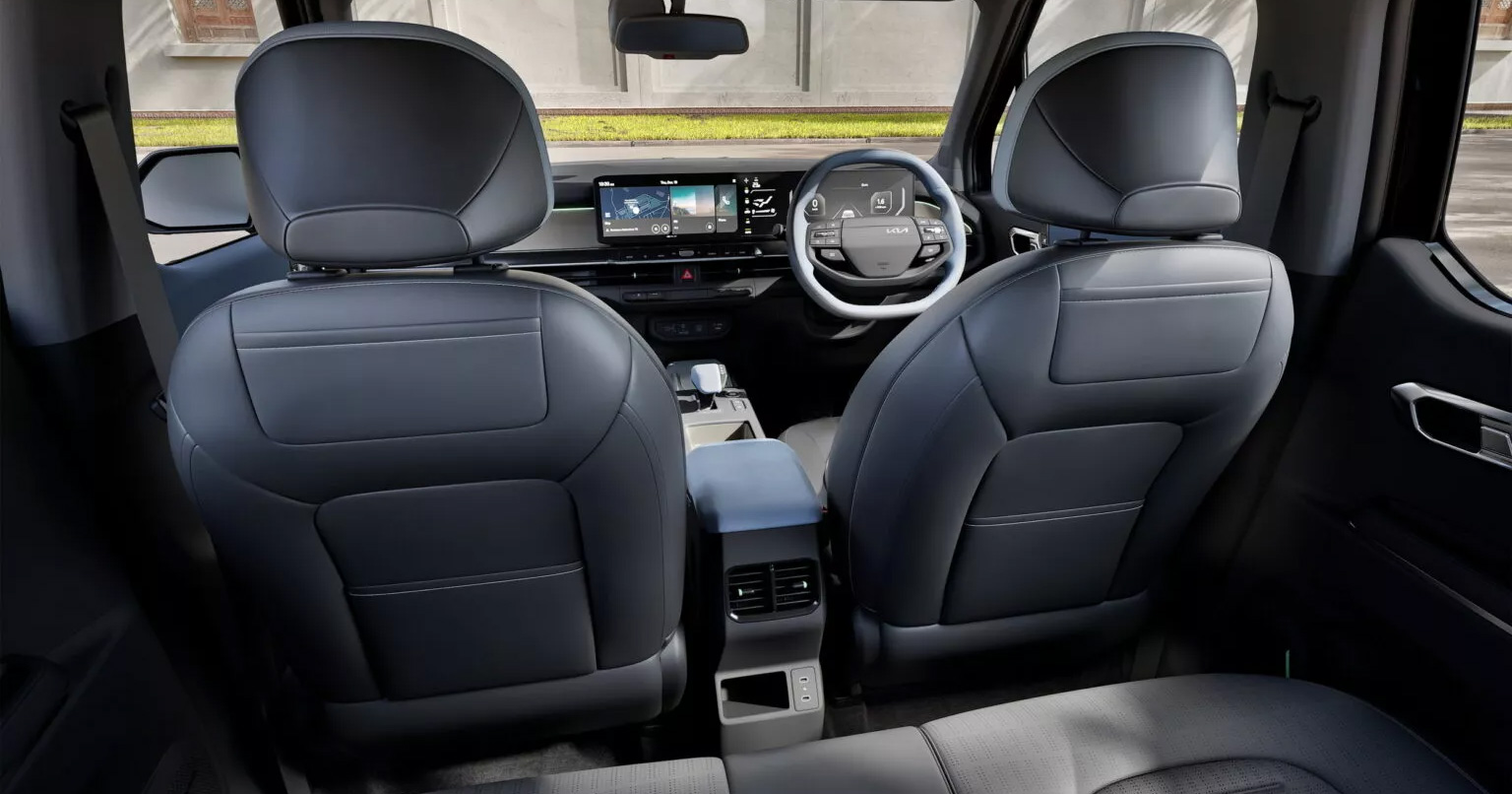 Kia Syros seats in unfolded condition