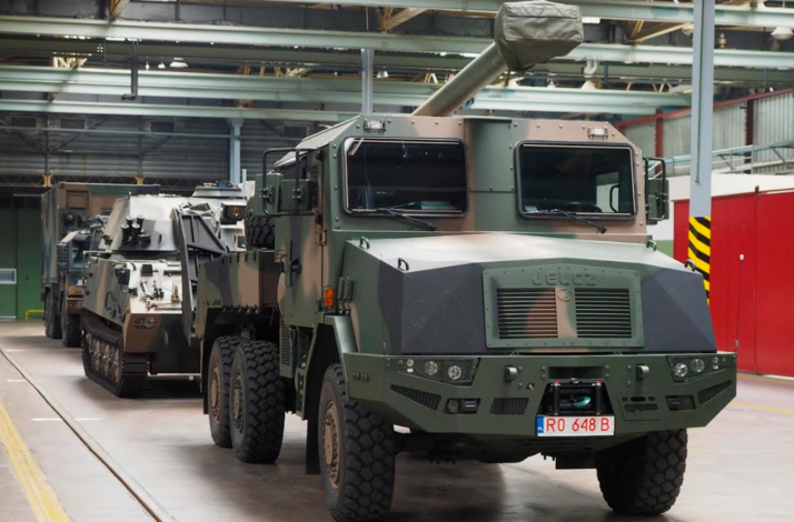 Prototype of the Polish Kryl air defense system