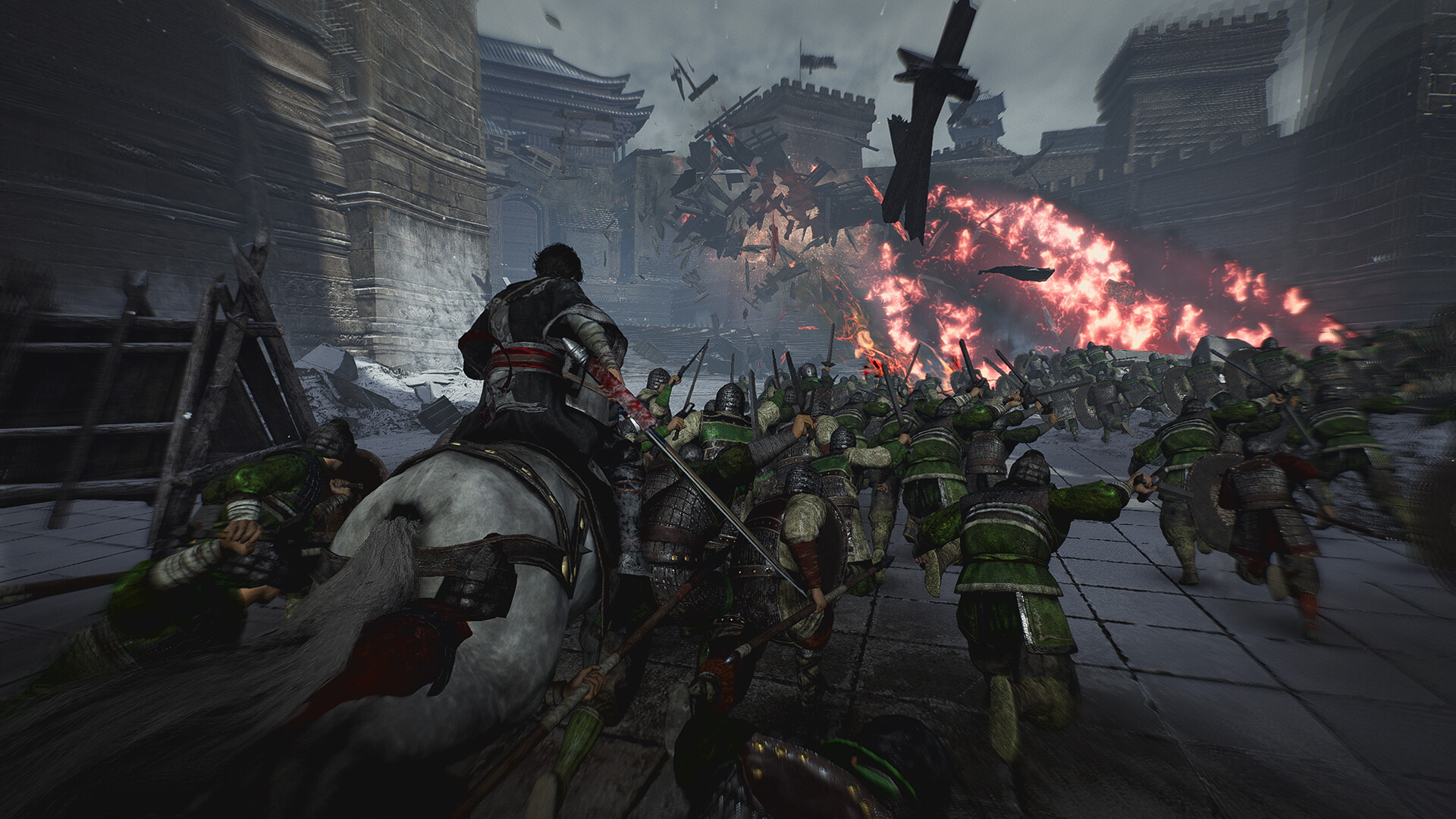 Action in DYNASTY WARRIORS: ORIGINS
