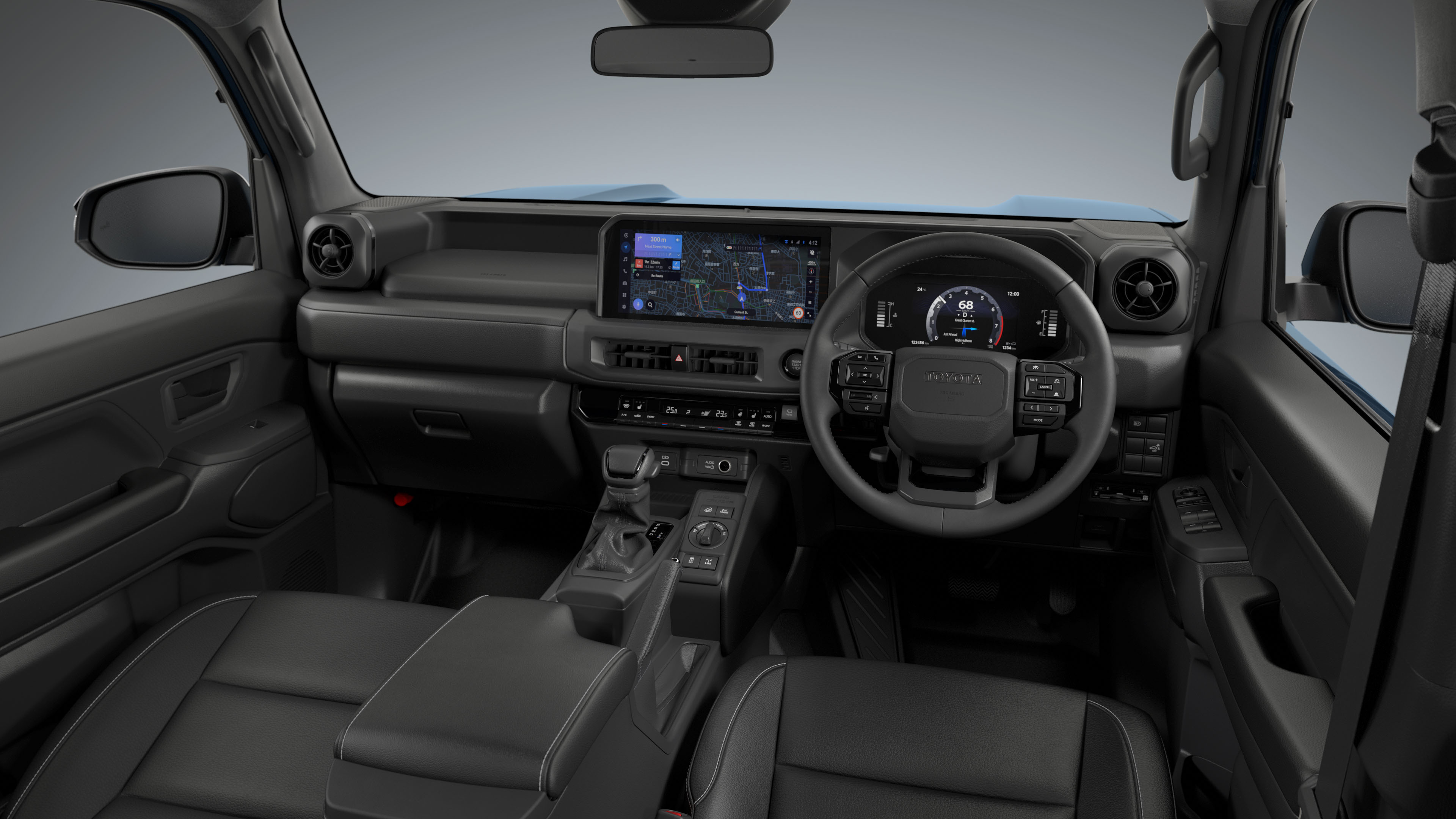Toyota Land Cruiser FJ interior