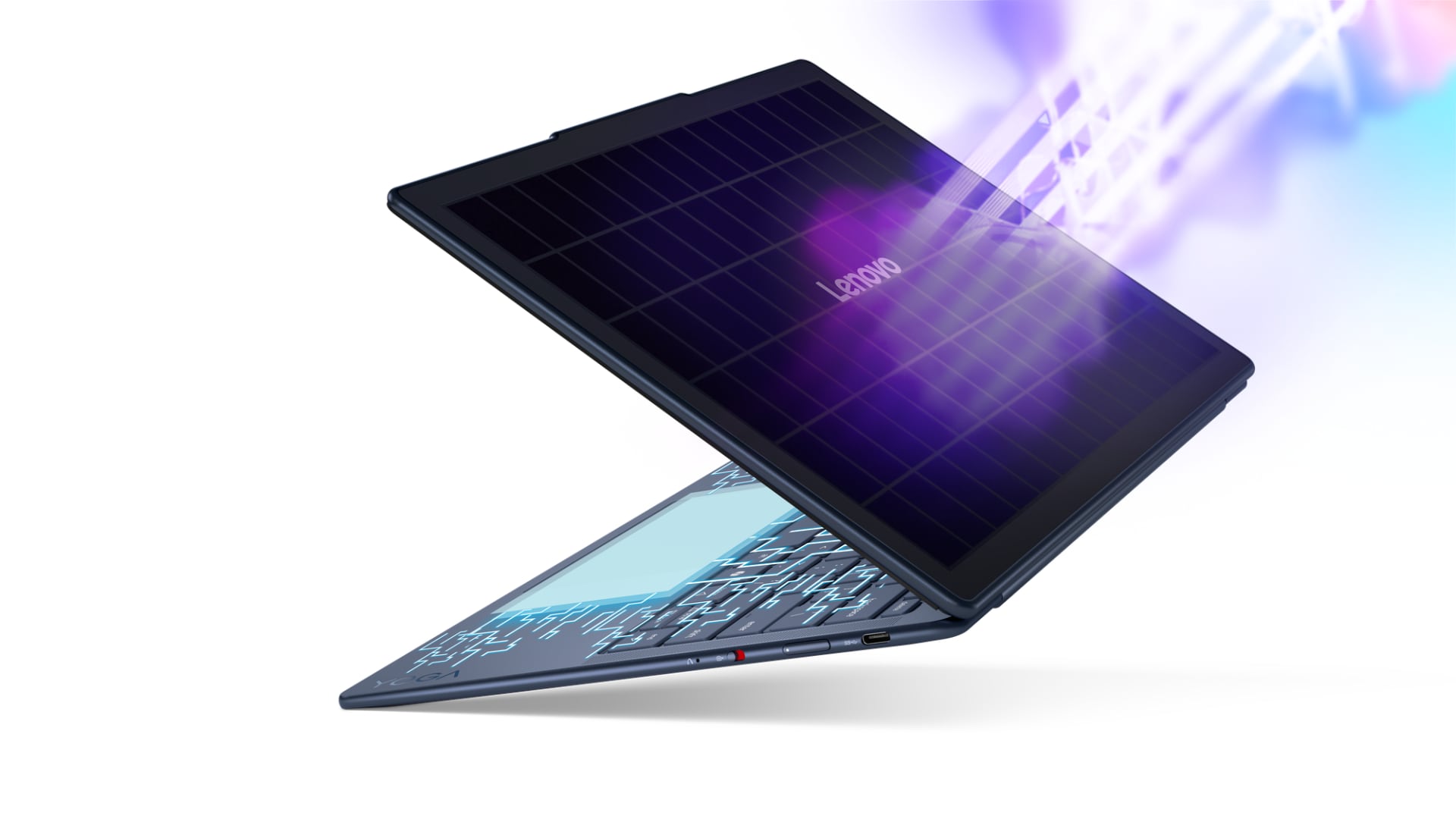 Yoga Solar PC - a laptop powered by solar energy