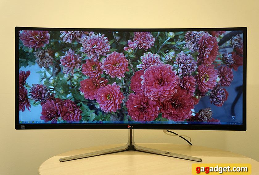 Обзор изогнутого широкоформатного монитора LG 34UC97