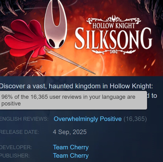 Hollow Knight: Silksong - Бой с врагом