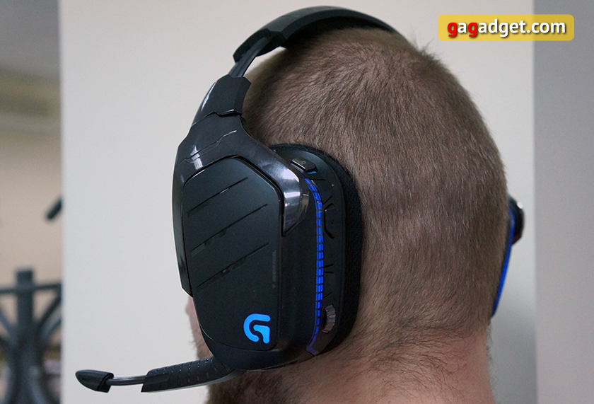 Обзор беспроводной игровой гарнитуры Logitech G933 Artemis Spectrum-22