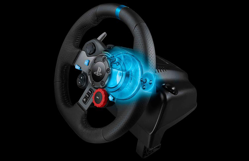 Logitech G29 и G920 Driving Force игровые рули для консолей и ПК с тактильной отдачей-2