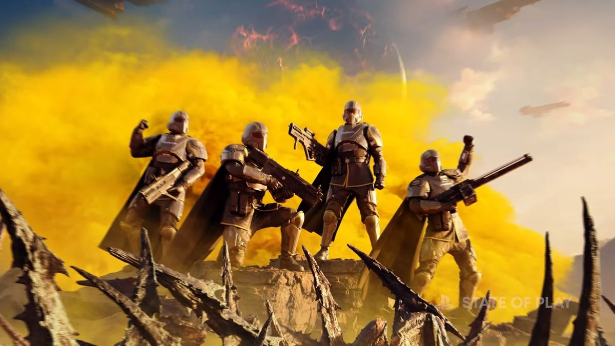 Sony may have postponed the release of co-operative shooter Helldivers 2