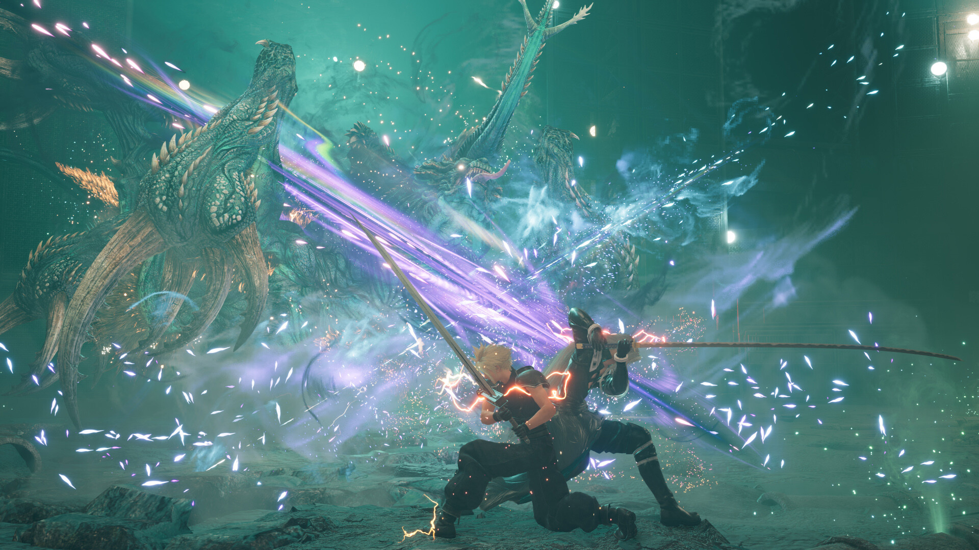 Битва в FINAL FANTASY VII REBIRTH