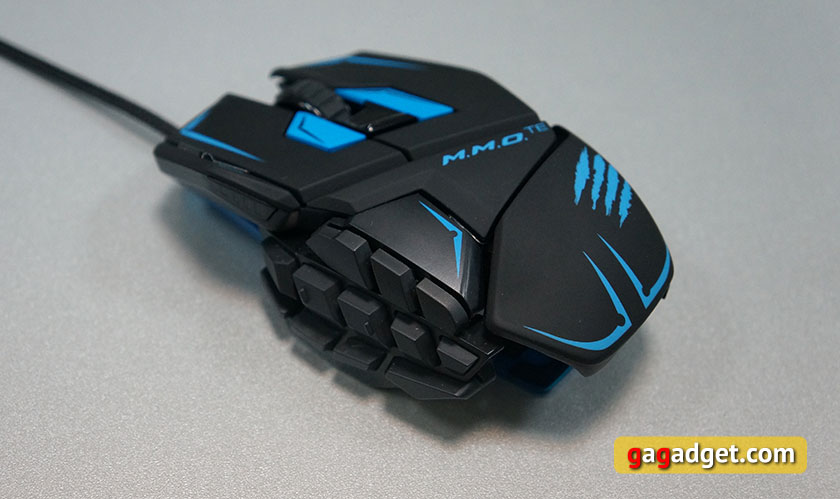 Кнопок много не бывает: обзор геймерской мышки Mad Catz M.M.O. TE-4