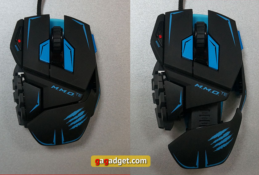 Кнопок много не бывает: обзор геймерской мышки Mad Catz M.M.O. TE-11