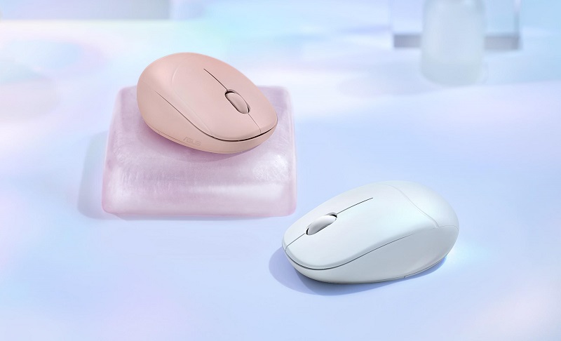 Asus Fragrance Mouse is pink in colour