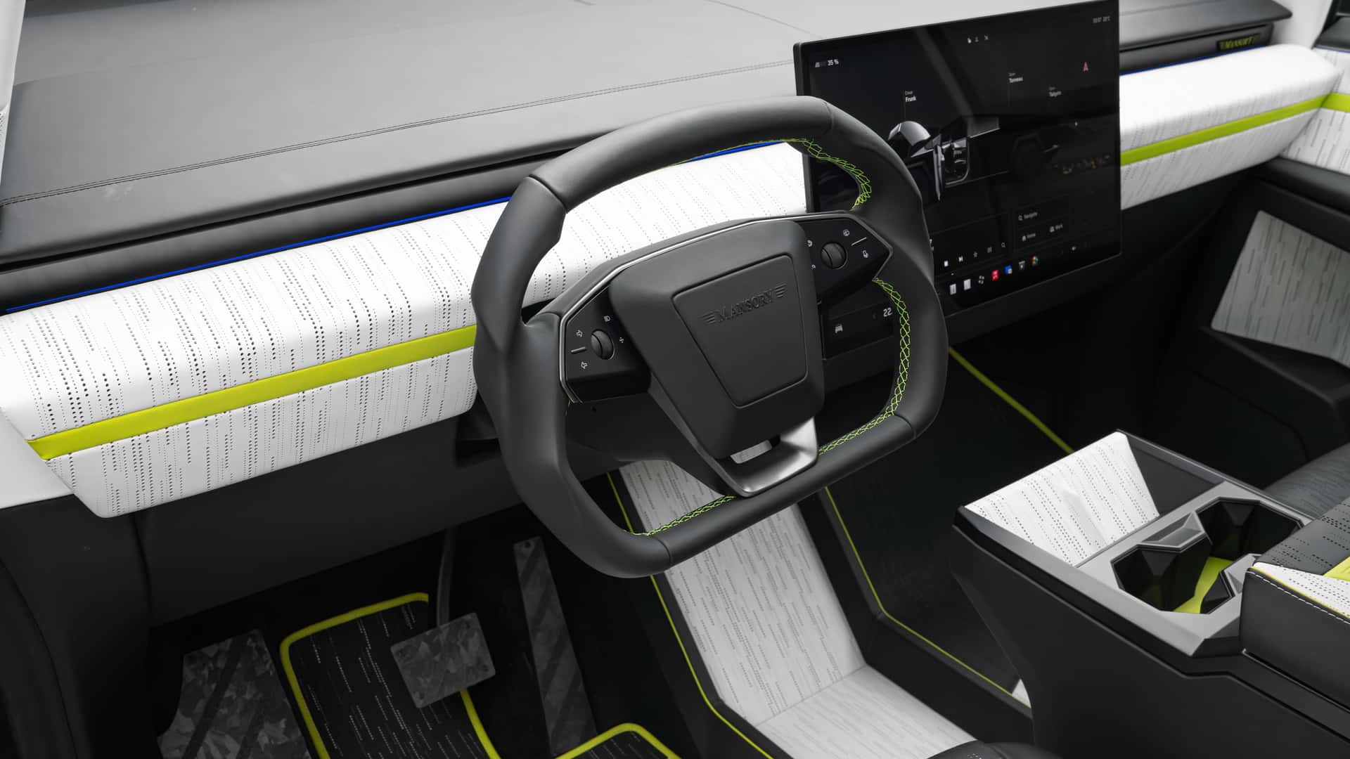 Mansory Elongation Tesla Cybertruck Detailed View