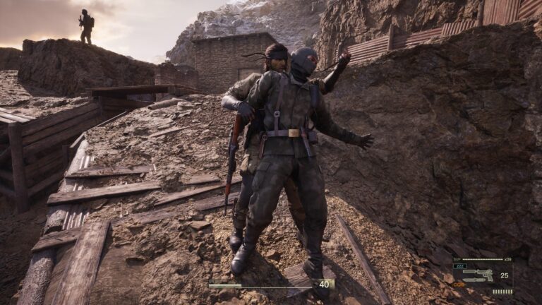 Screenshot from Metal Gear Solid Δ: Snake Eater - Shagohod superweapon