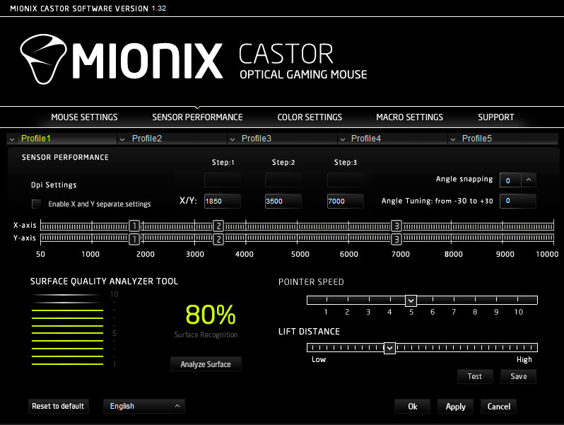 Обзор геймерской мышки Mionix Castor и поверхности Sargas 320-14