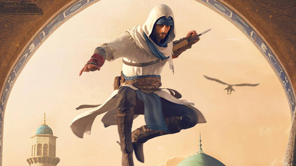 Assassins en robes classiques et vues du Moyen-Orient dans le nouveau concept art d'Assassin's Creed Mirage.