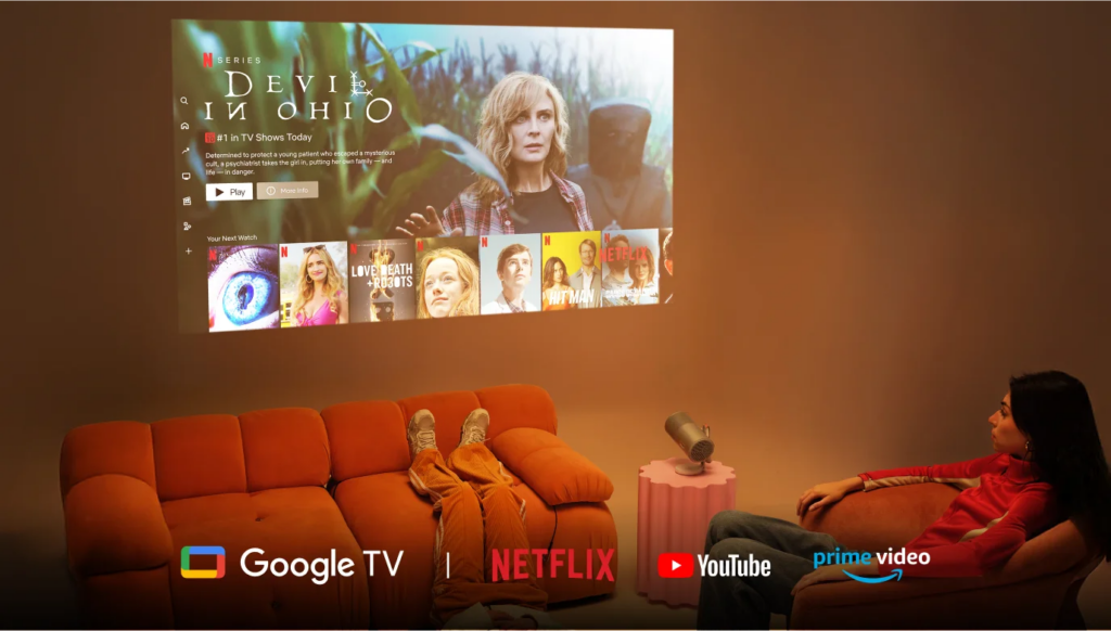 MoGo 4 Laser - A projector with an elegant design