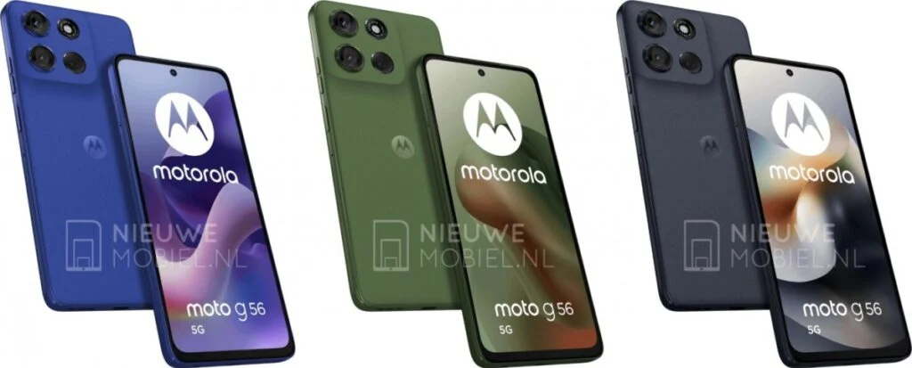 Moto G56 5G - колірні варіанти