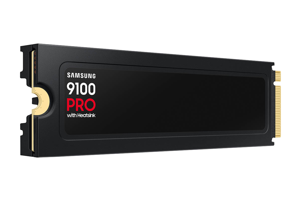 Samsung 9100 Pro SSD avec dissipateur thermique