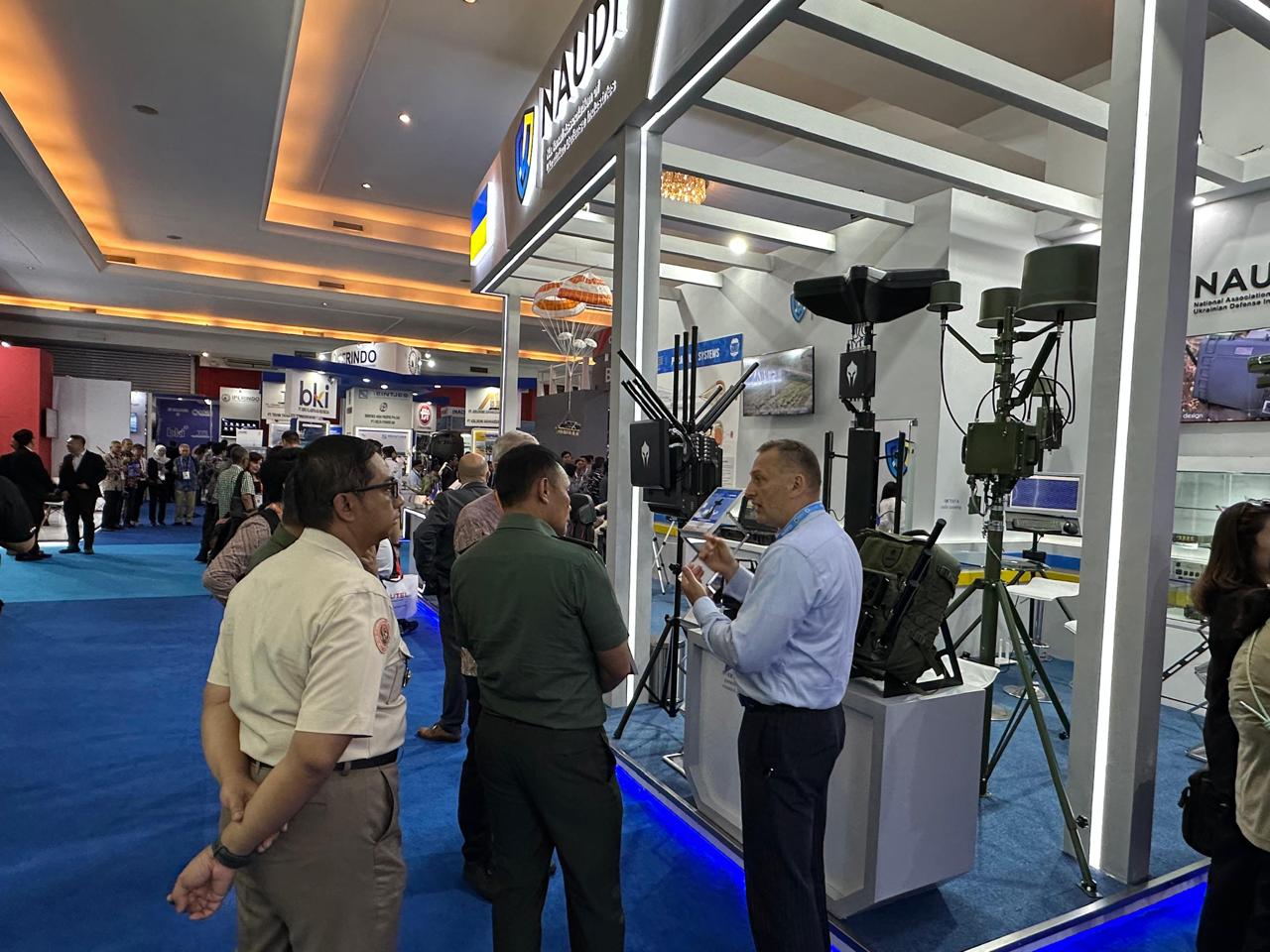 Український стенд на оборонній виставці Indo Defence Expo Forum в Індонезії