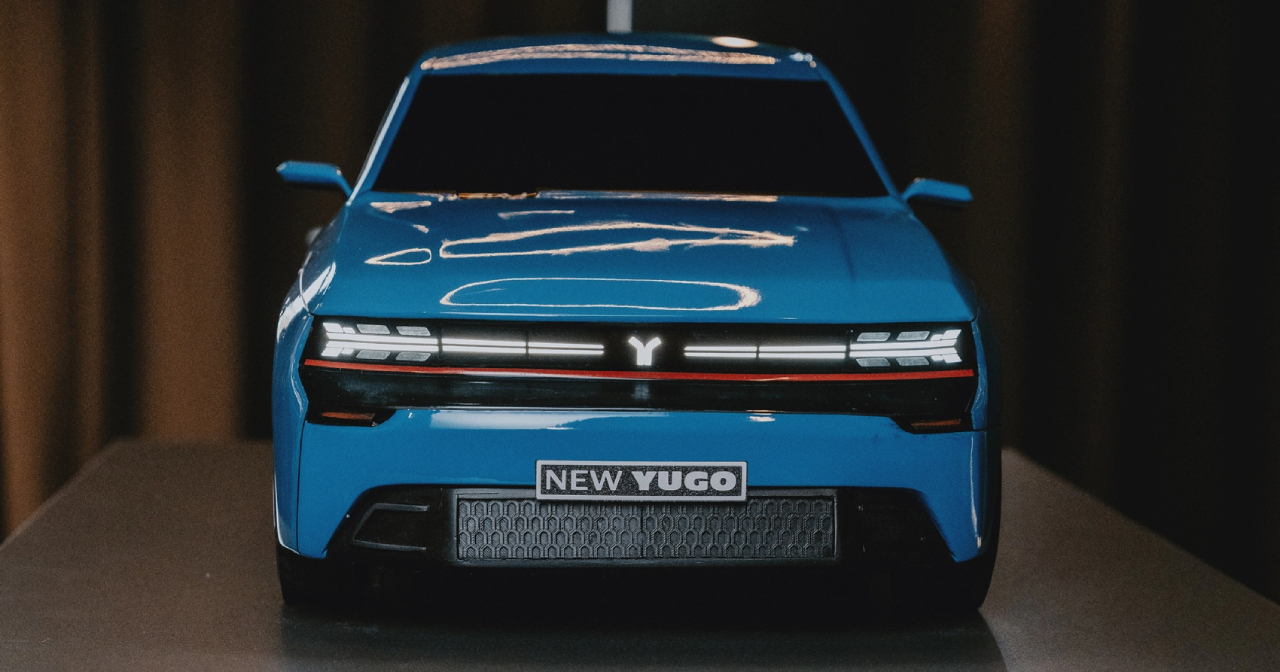 Макет нового Yugo на Car Design Event