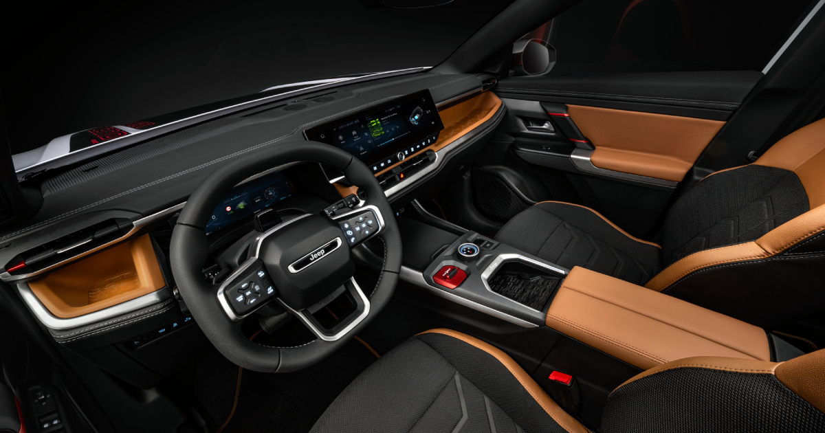 Интерьер Jeep Compass 4xe