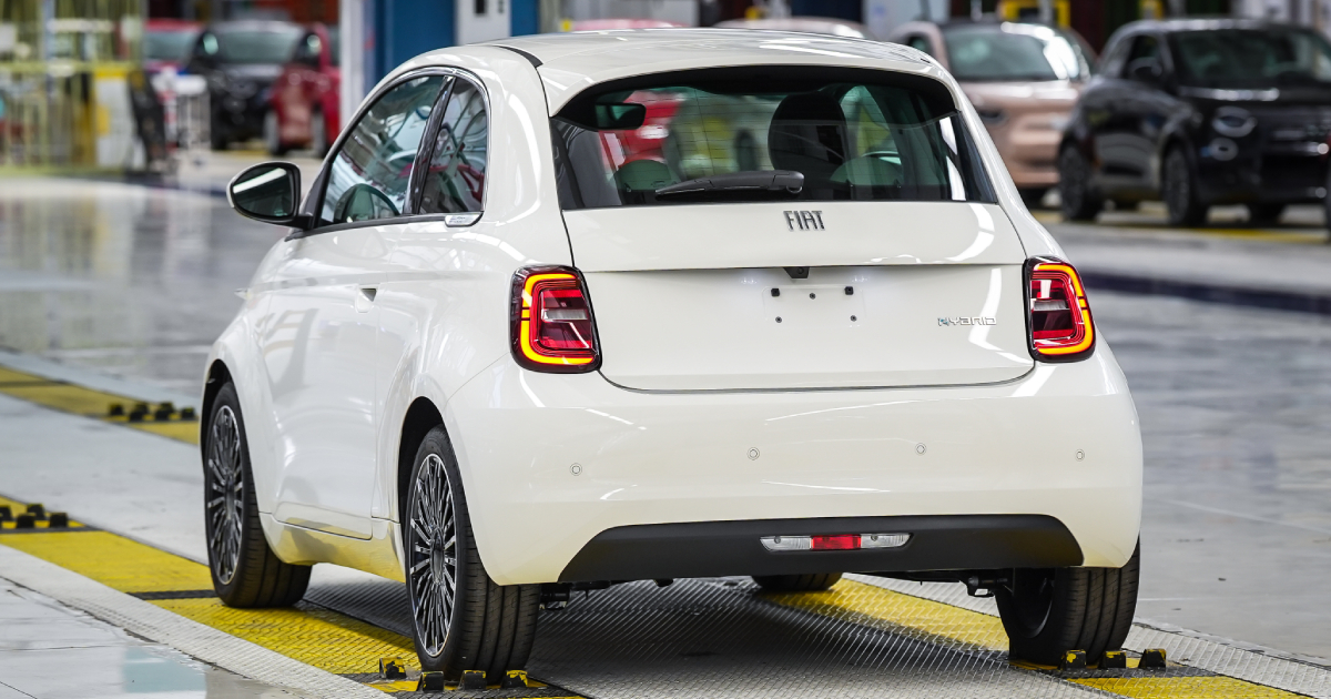 Fiat 500 Hybrid на заводі Mirafiori