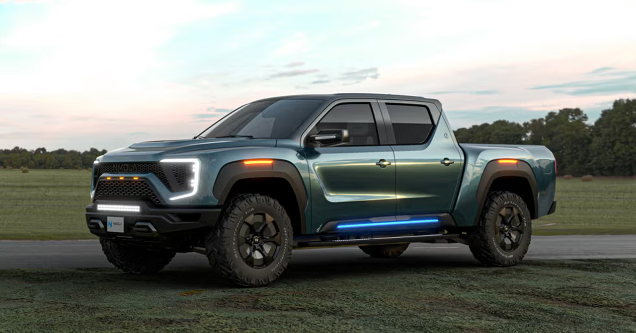 Nikola Badger is an electric pick-up truck.