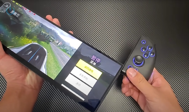 Portable console with stand
