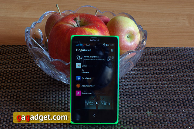 Дневник техномана: экран Fastlane в Nokia X