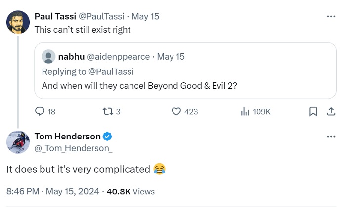 "Still alive, but the situation is complicated" - 16 years after its announcement, Beyond Good & Evil 2 is still in production: Ubisoft has not cancelled the hopeless project-2