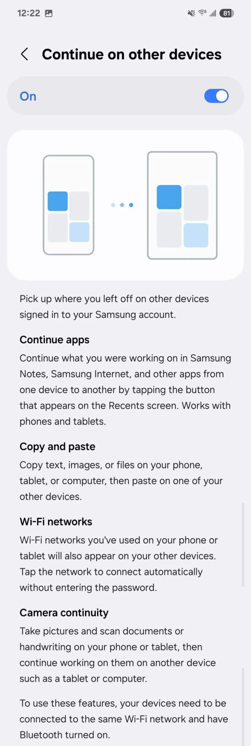 Interface One UI 7