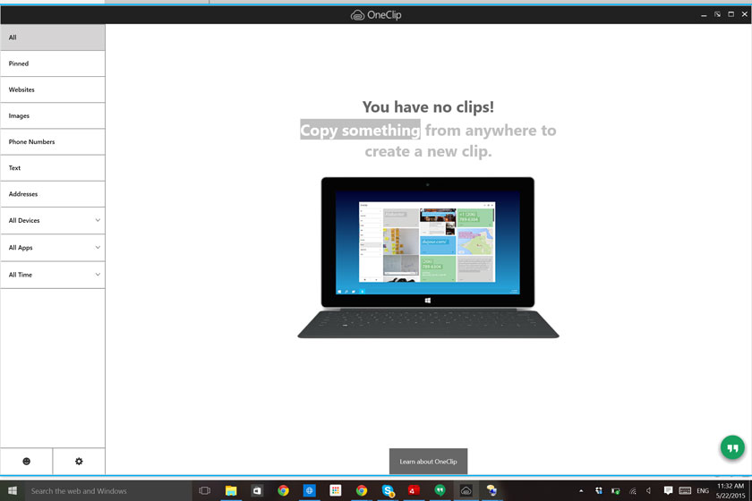 Microsoft готовит к выпуску кроссплатформенный буфер OneClip-3