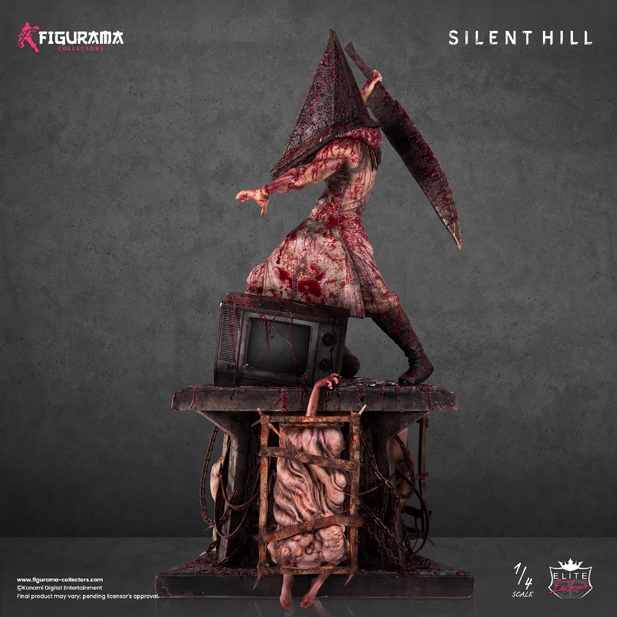Silent Hill 2 fans: Just 600 lucky fans will be able to own a giant collector's item featuring the game's protagonist and Pyramid Head-2