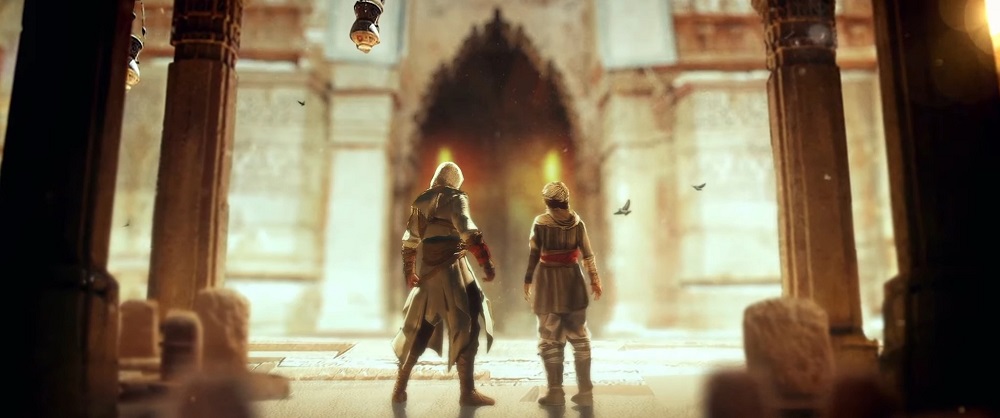 Assassins en robes classiques et vues du Moyen-Orient dans le nouveau concept art d'Assassin's Creed Mirage.-3