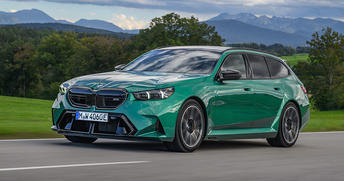 BMW M5 Touring - the most powerful internal combustion-engined station wagon in series production