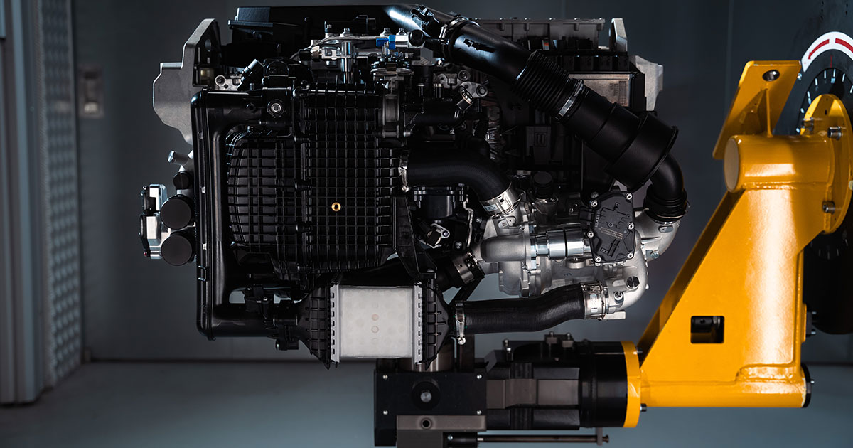 BMW hydrogen fuel cell module