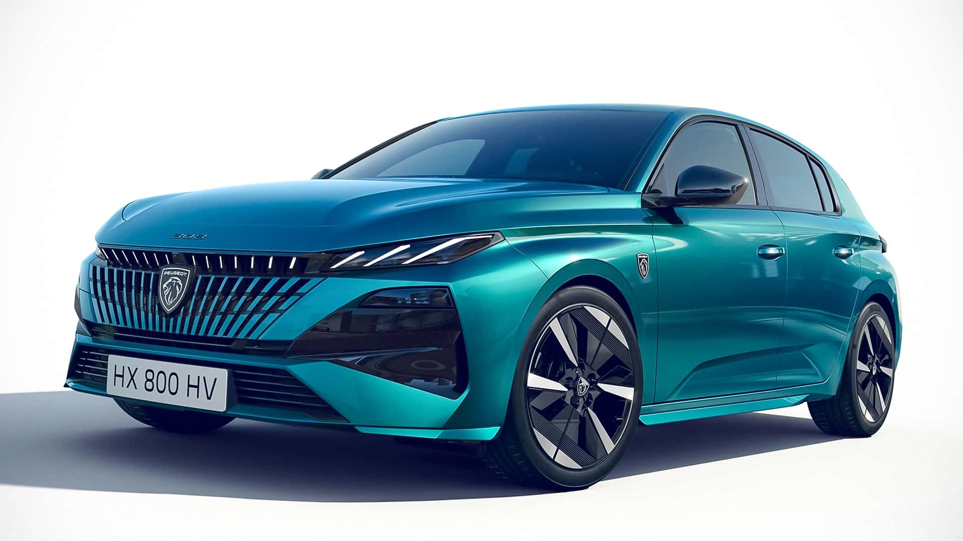 Обновленный Peugeot 308, дизайн сбоку