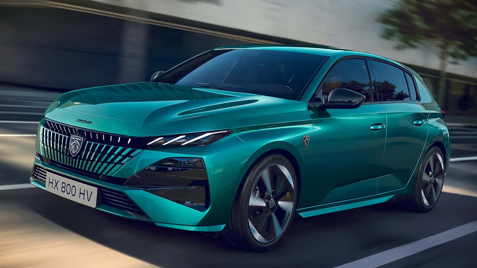 Peugeot 308 в городских условиях