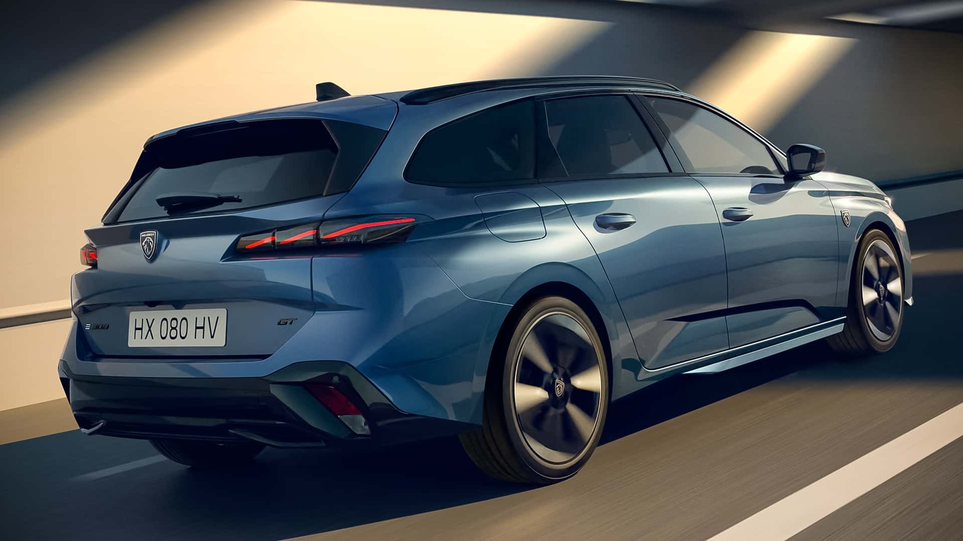 Peugeot 308 SW в городских условиях