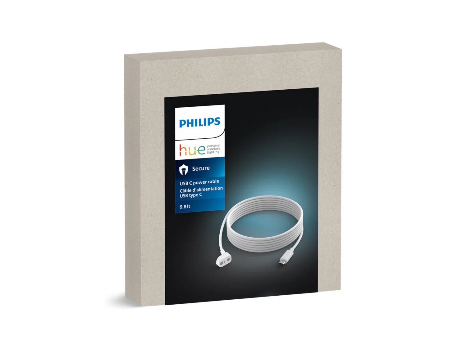 Lancement du câble USB-C pour les caméras Philips Hue Secure