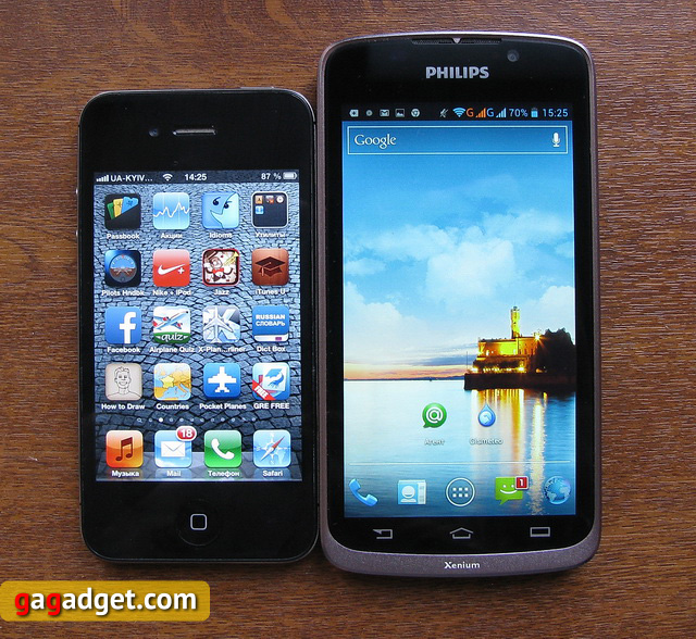 Обзор Philips Xenium W832-10