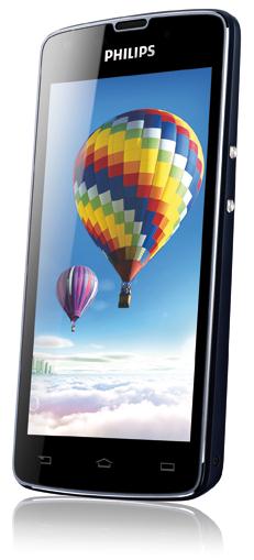 Долгоиграющий смартфон с четырехъядерным процессором Philips Xenium W8510-3