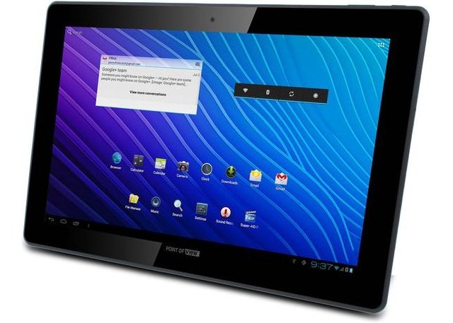 Планшет Point of View Mobii 1325 с 13.3-дюймовым дисплеем для домашнего использования