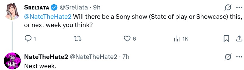 Прев'ю до нового шоу Sony
