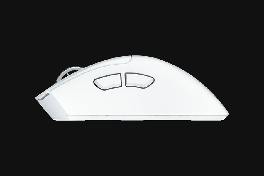 Razer DeathAdder V4 Pro White Corner