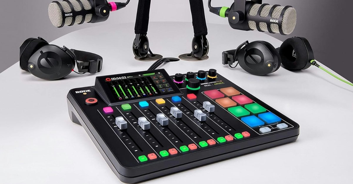mixeur audio pour podcast