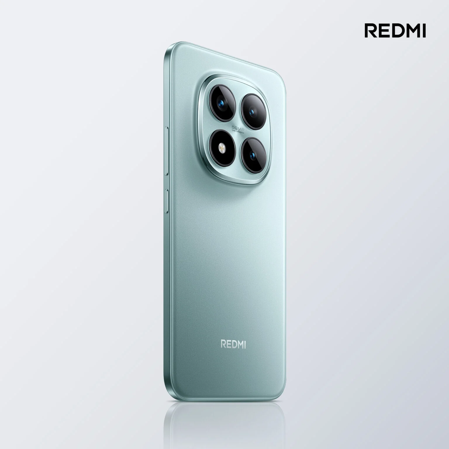 Redmi Note 15 Pro back panel from the corner